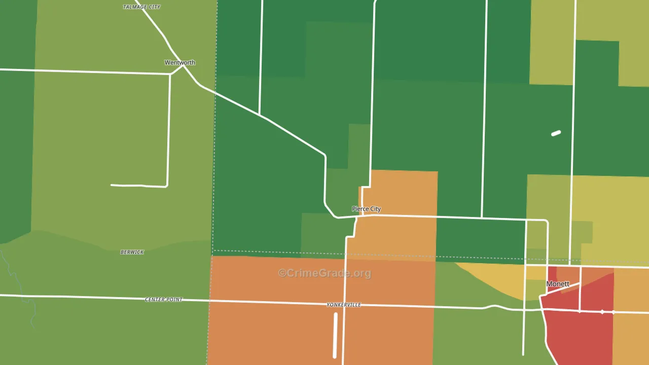65723, MO Map of Theft Rates