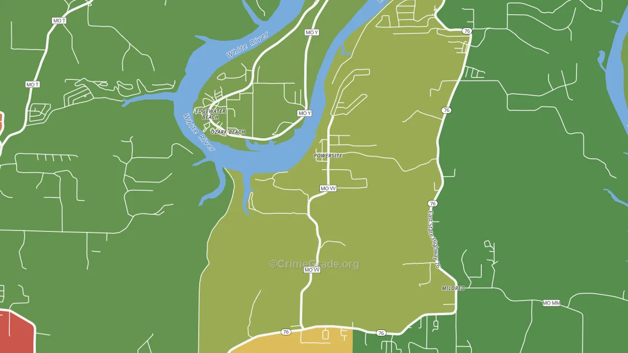 65731, MO Map of Theft Rates