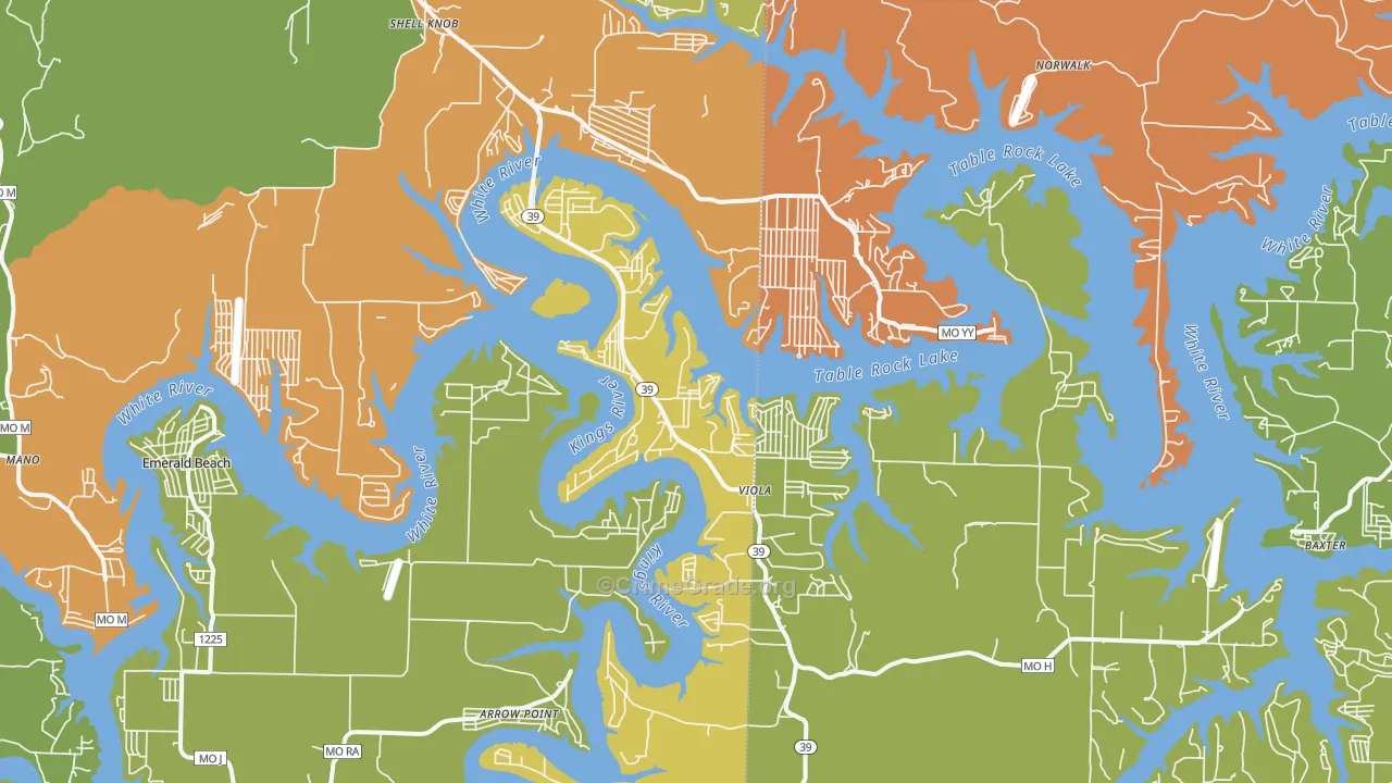 65747, MO Map of Theft Rates