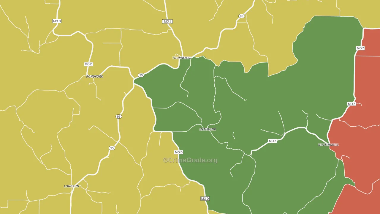 65762, MO Map of Theft Rates
