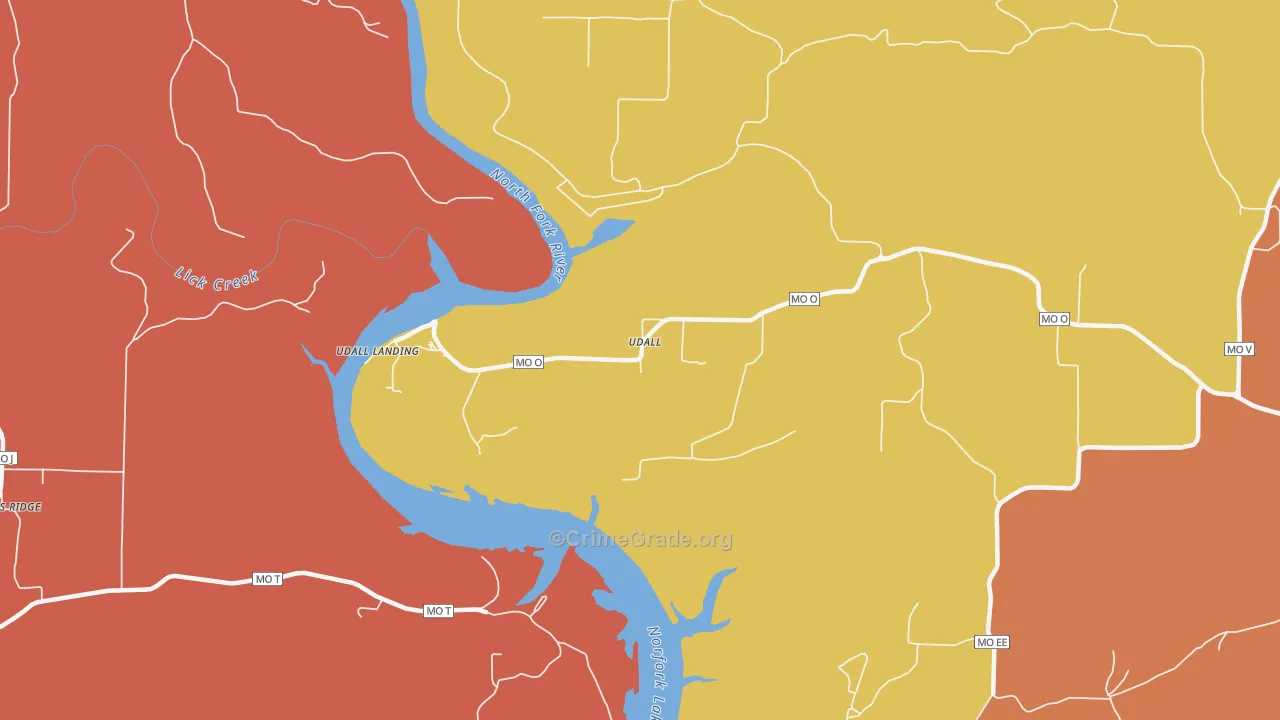 65766, MO Map of Theft Rates