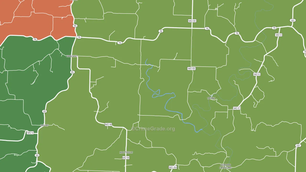 65768, MO Map of Theft Rates