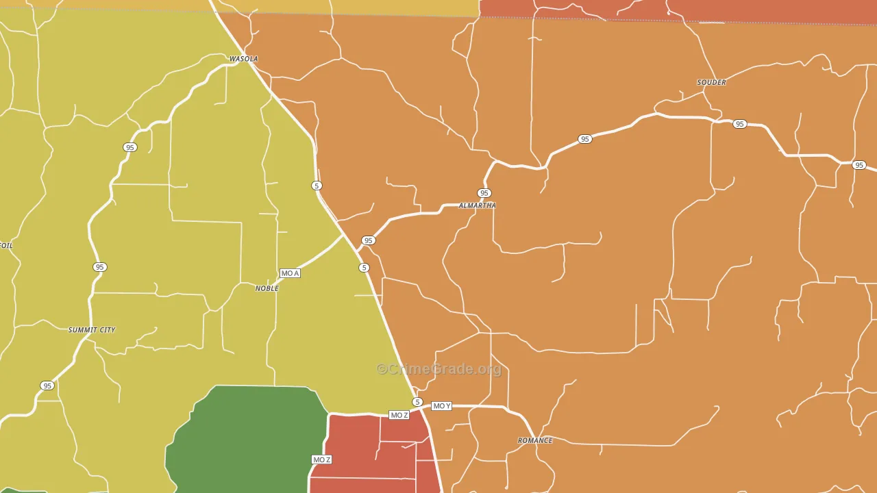 65773, MO Map of Theft Rates