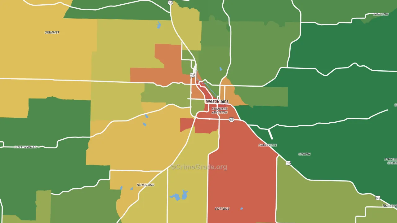 65775, MO Map of Theft Rates