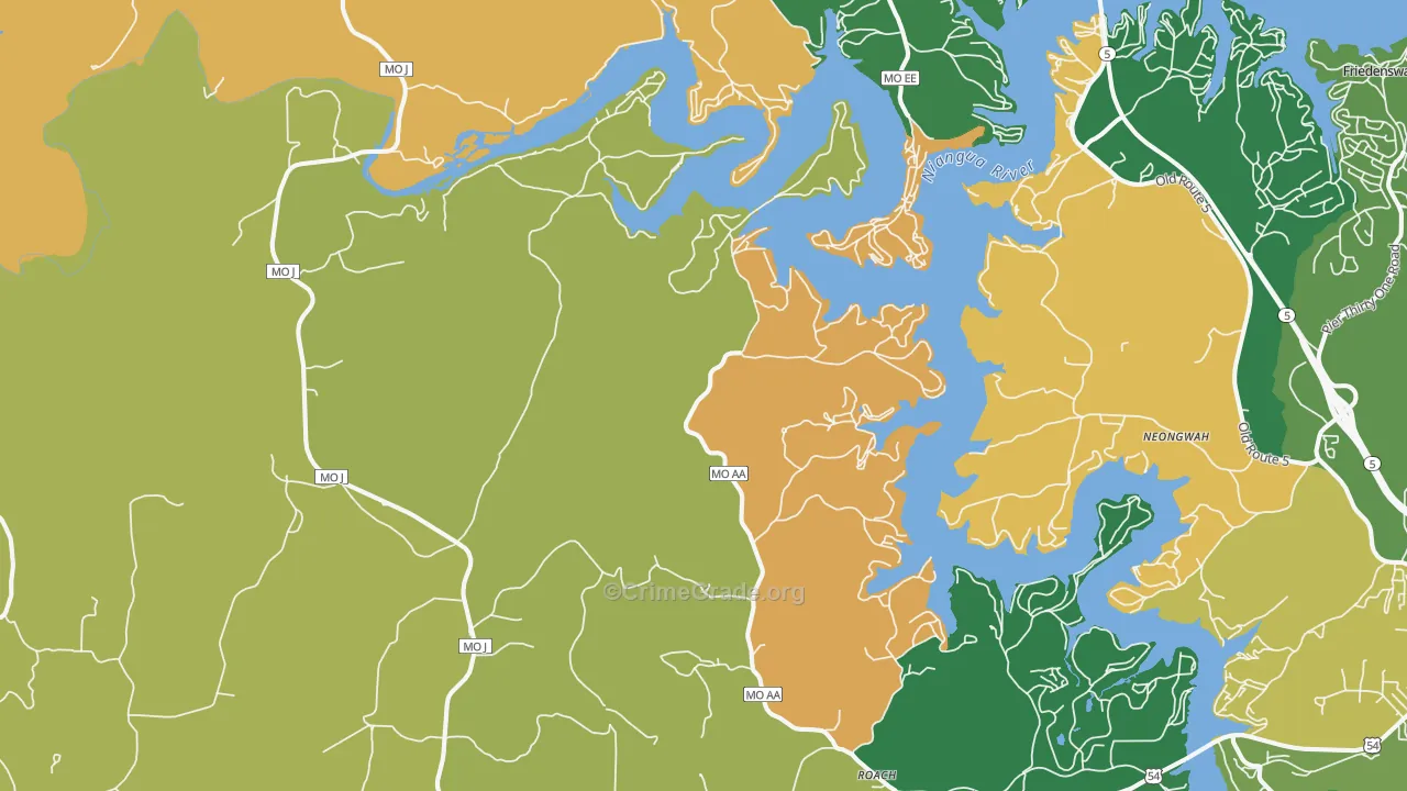 65787, MO Map of Theft Rates