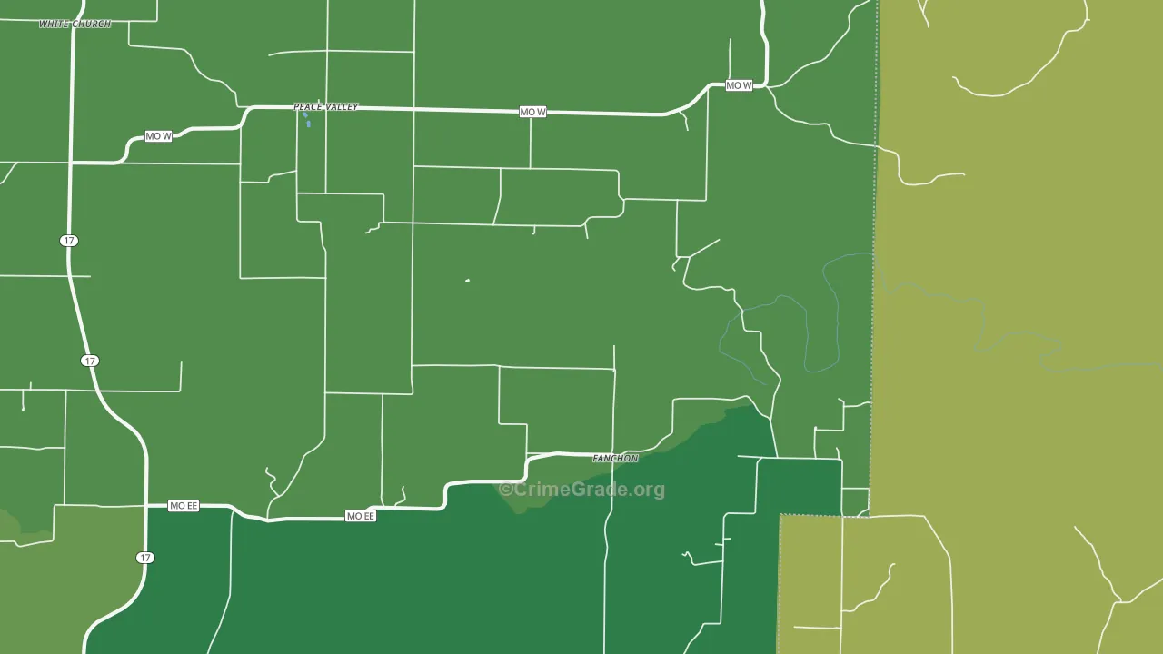 65788, MO Map of Theft Rates