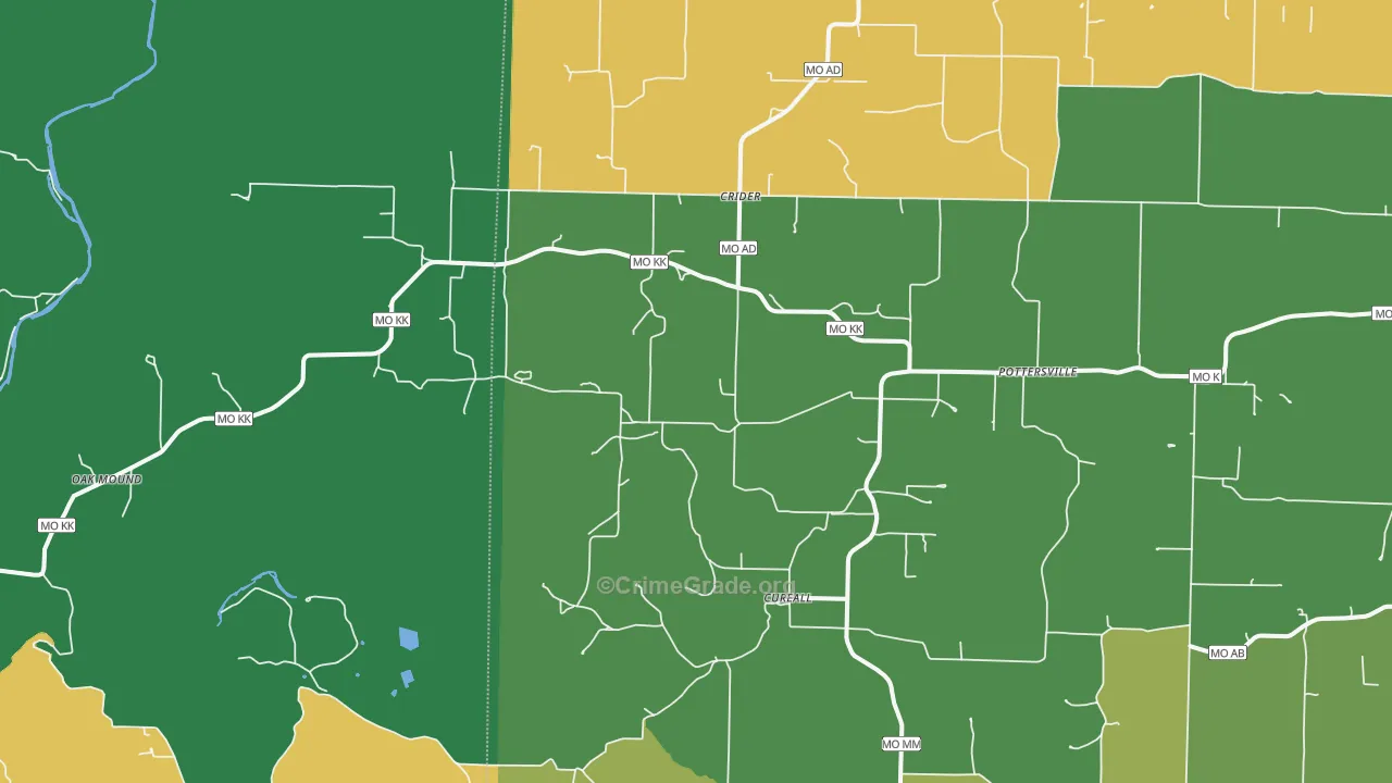 65790, MO Map of Theft Rates