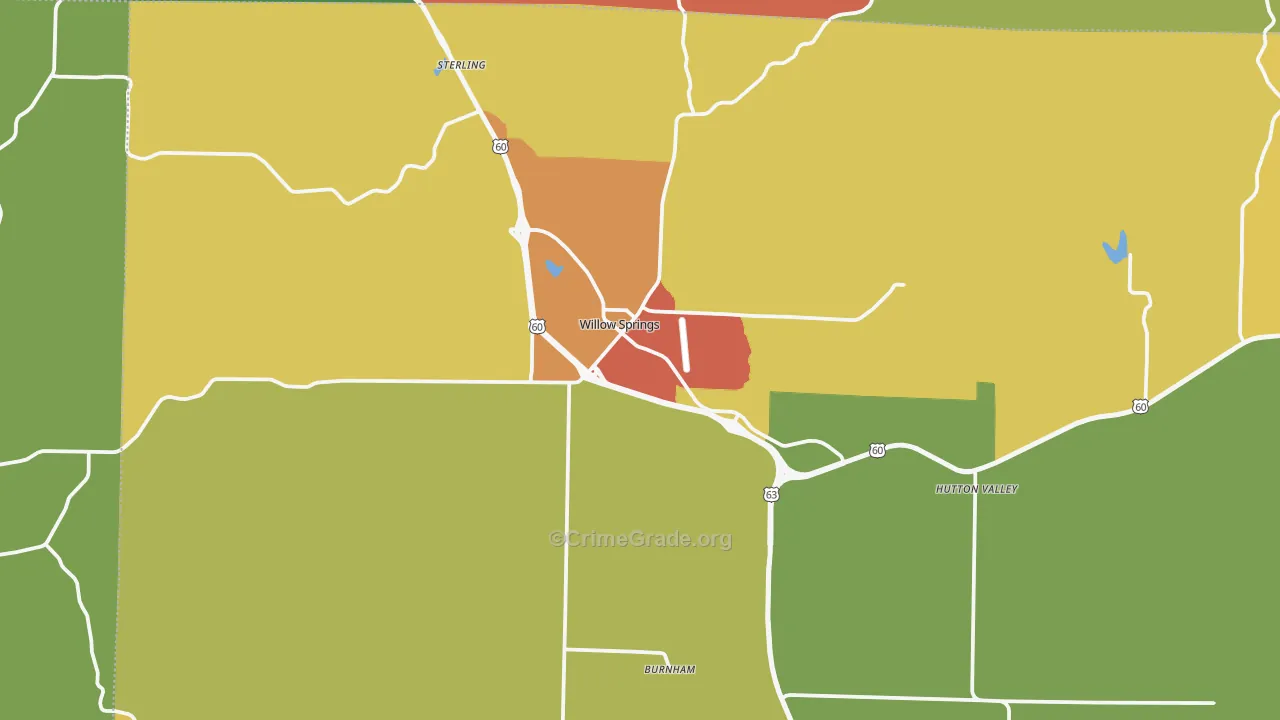 65793, MO Map of Theft Rates