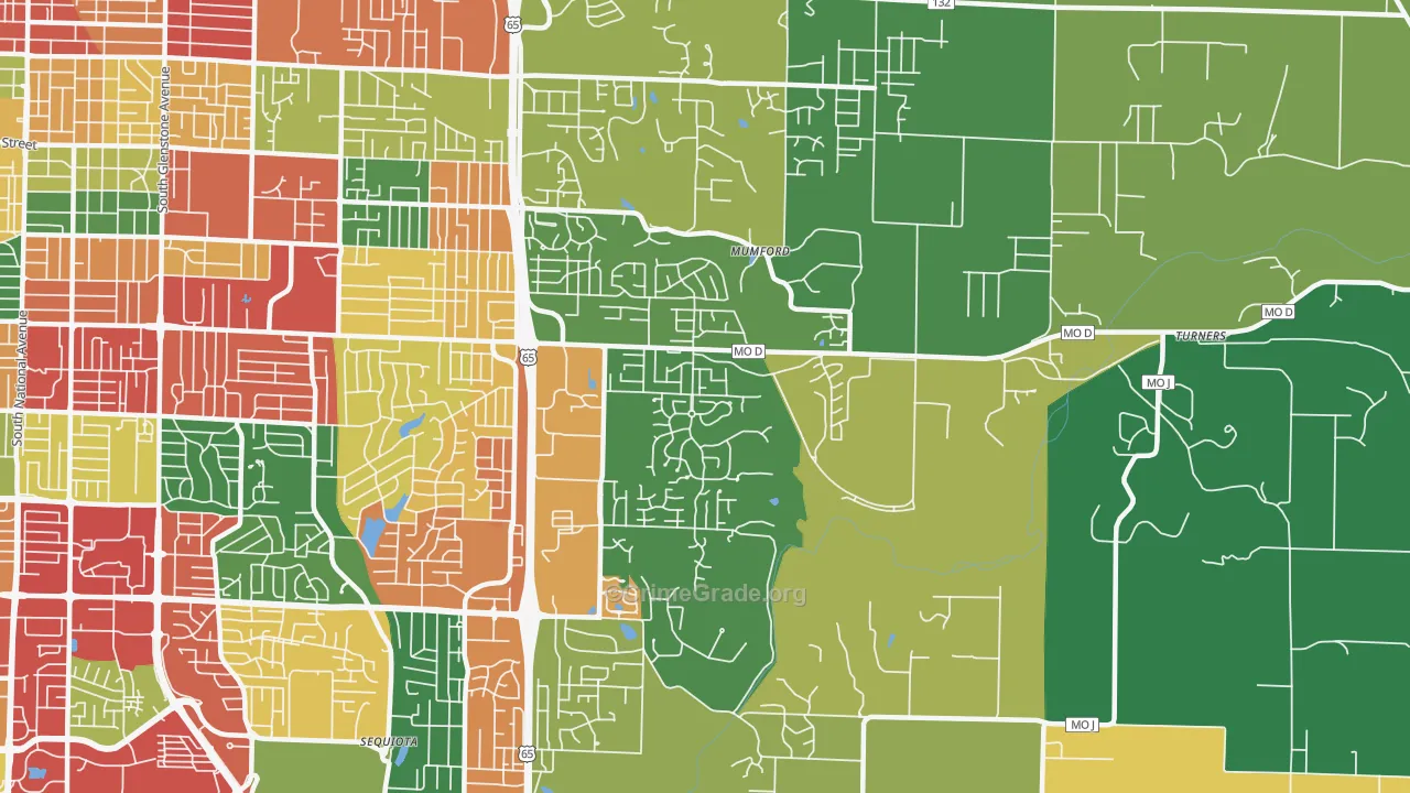 65809, MO Map of Theft Rates