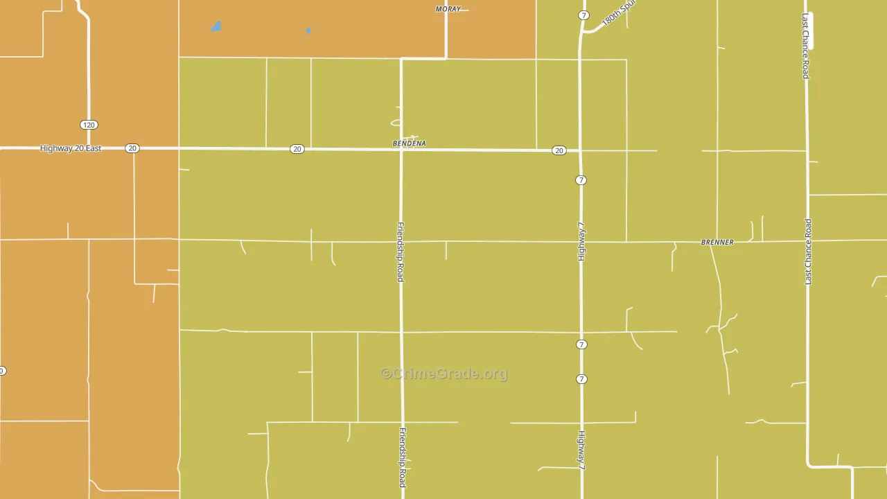 66008, KS Map of Theft Rates