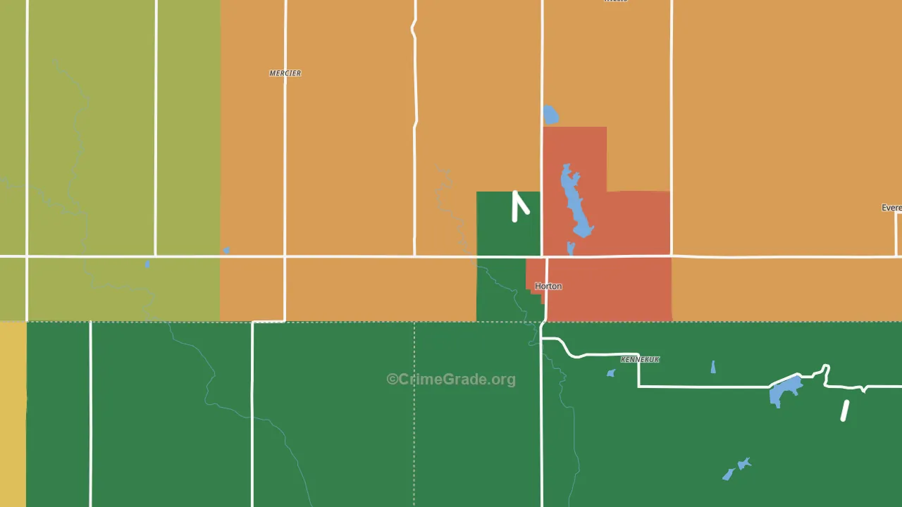 66439, KS Map of Theft Rates