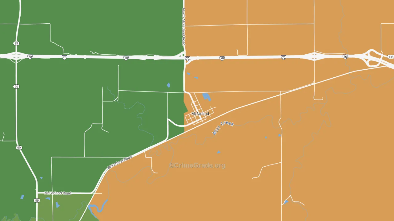 66501, KS Map of Theft Rates