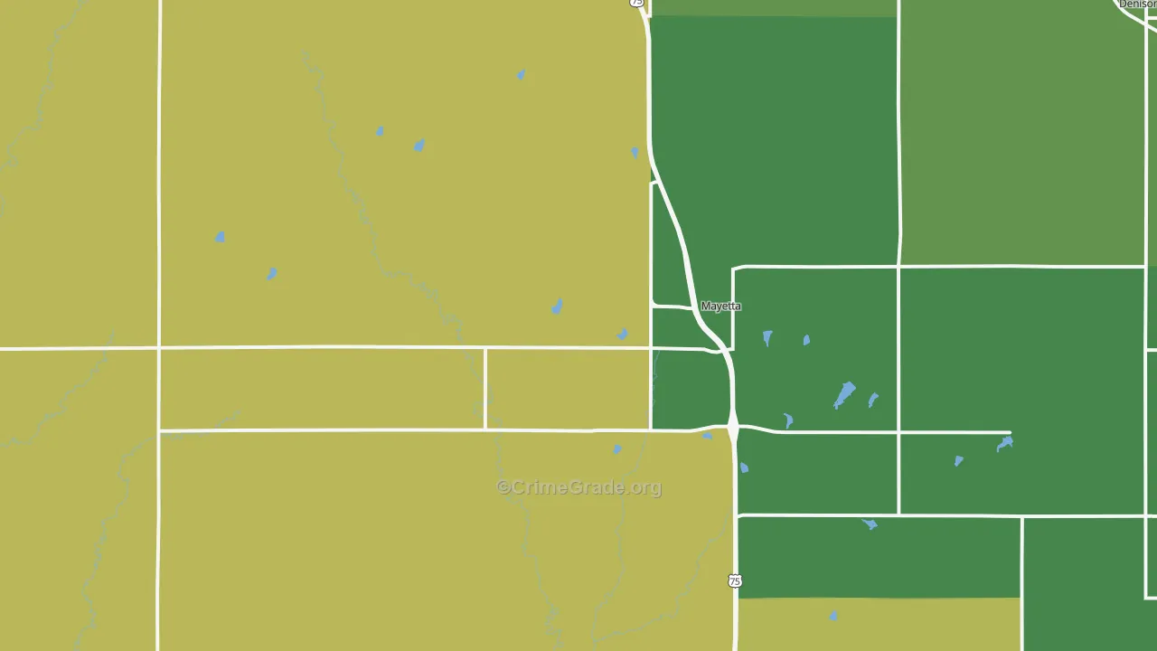 66509, KS Map of Theft Rates