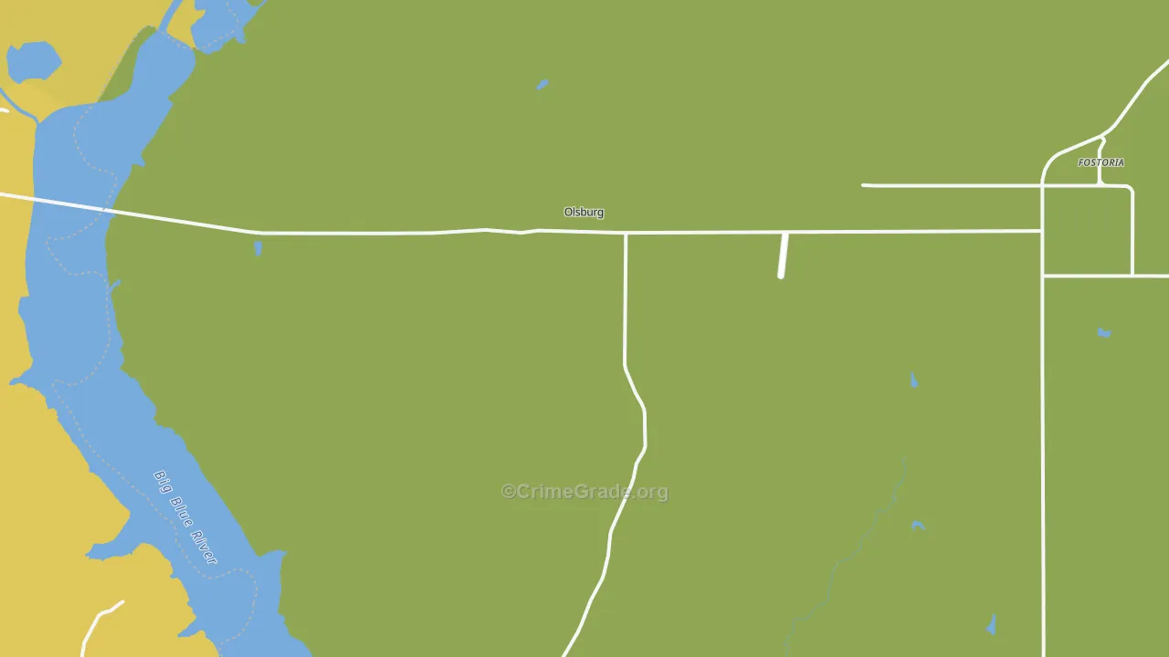 66520, KS Map of Theft Rates
