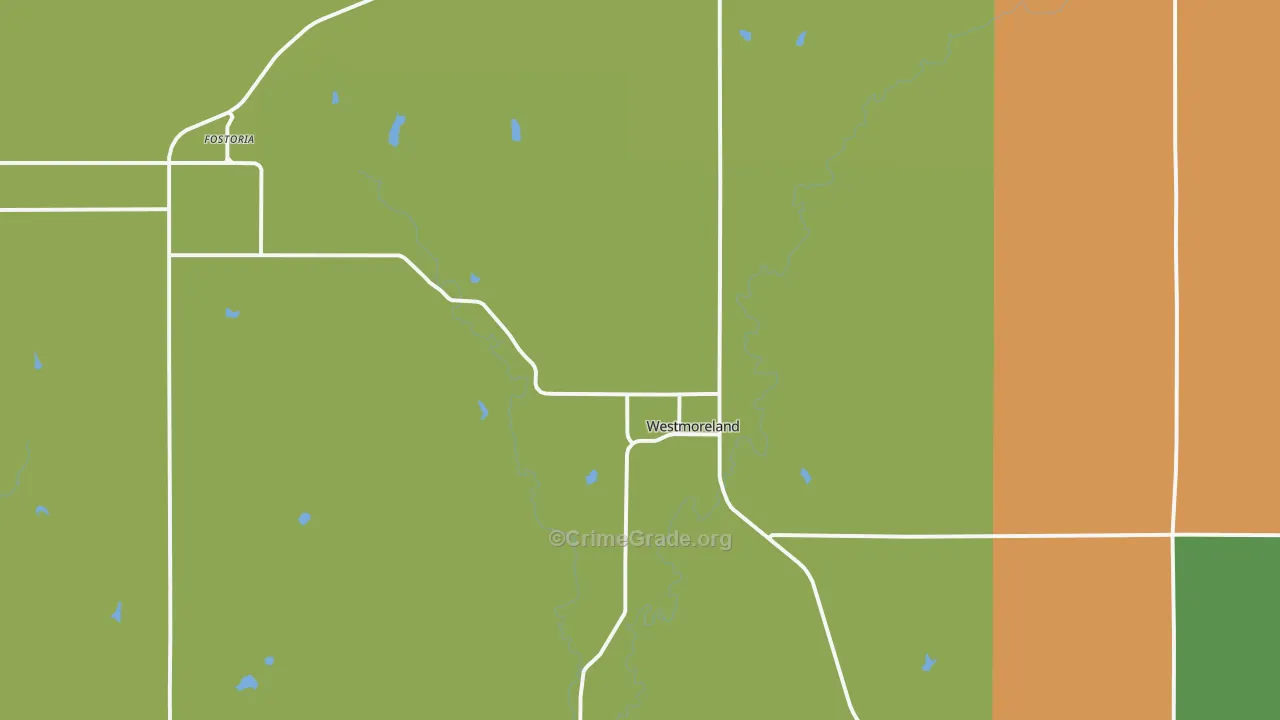 66549, KS Map of Theft Rates