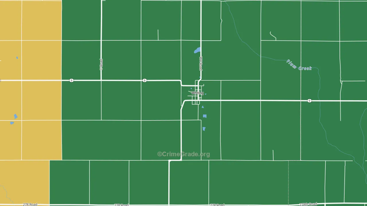 66552, KS Map of Theft Rates