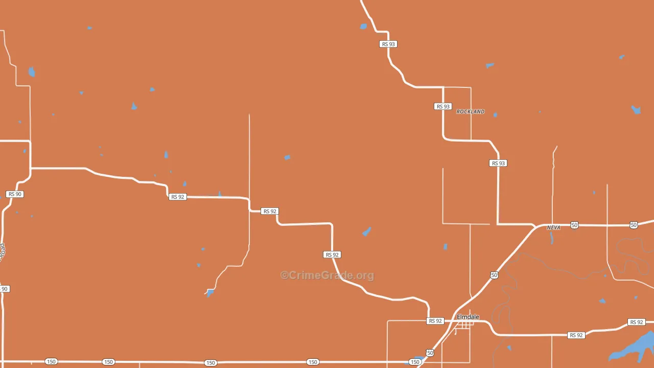 66850, KS Map of Theft Rates