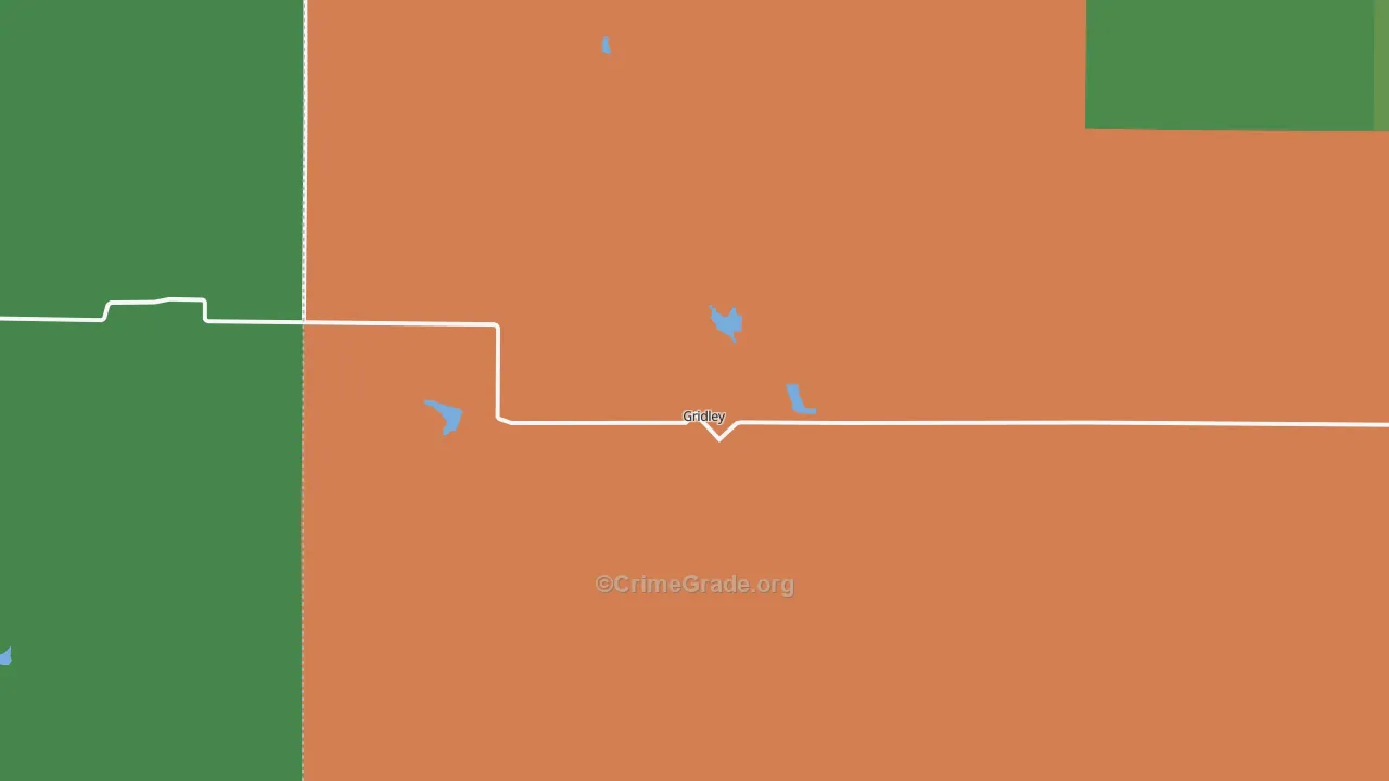 66852, KS Map of Theft Rates