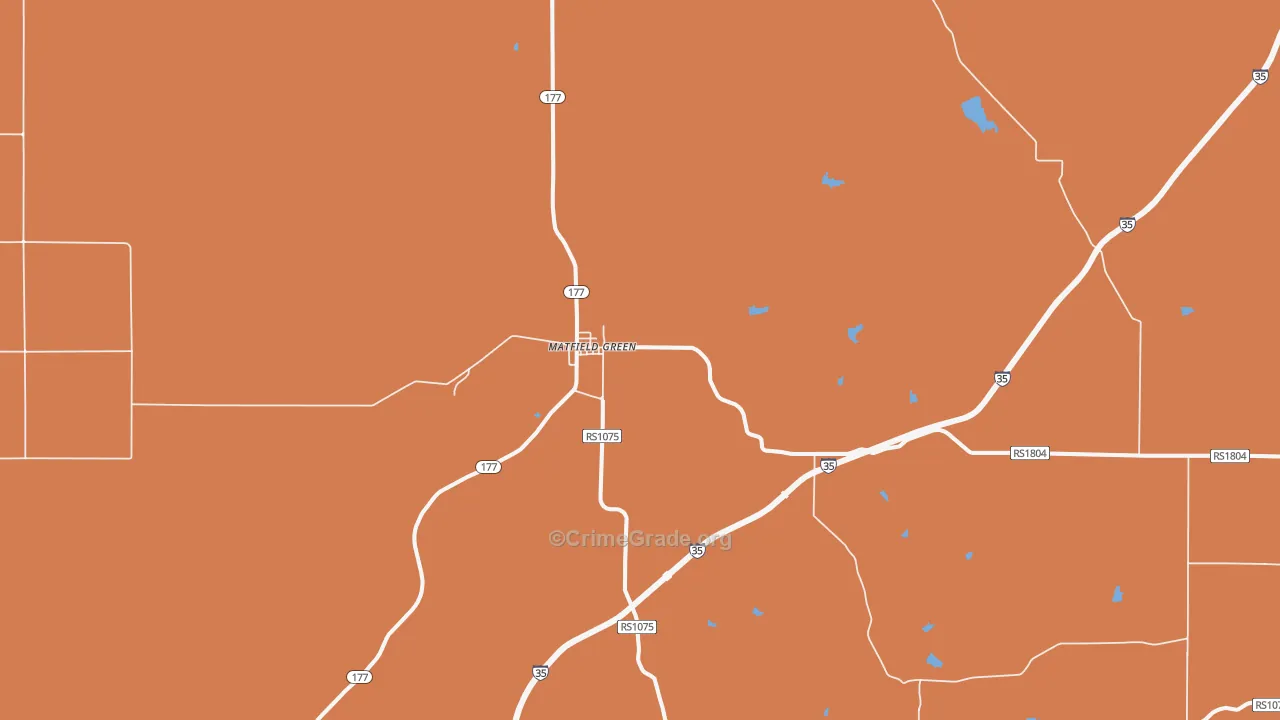 66862, KS Map of Theft Rates