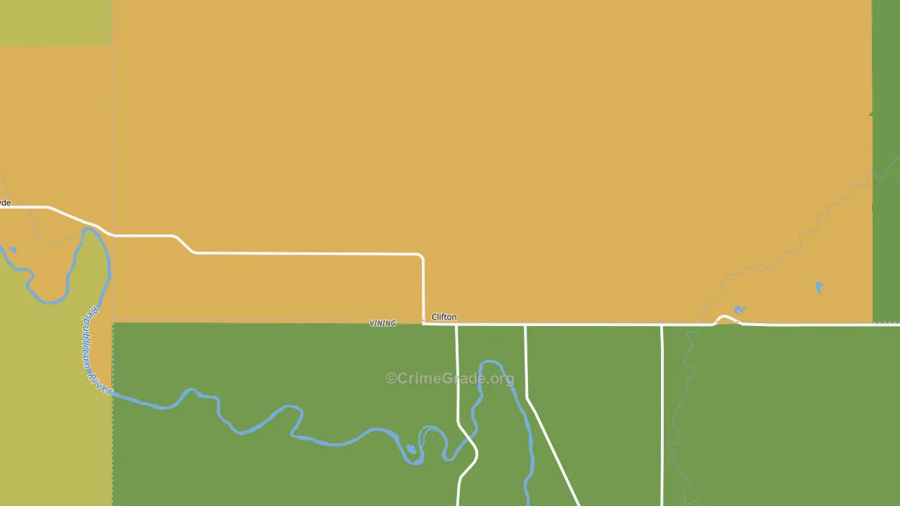 66937, KS Map of Theft Rates
