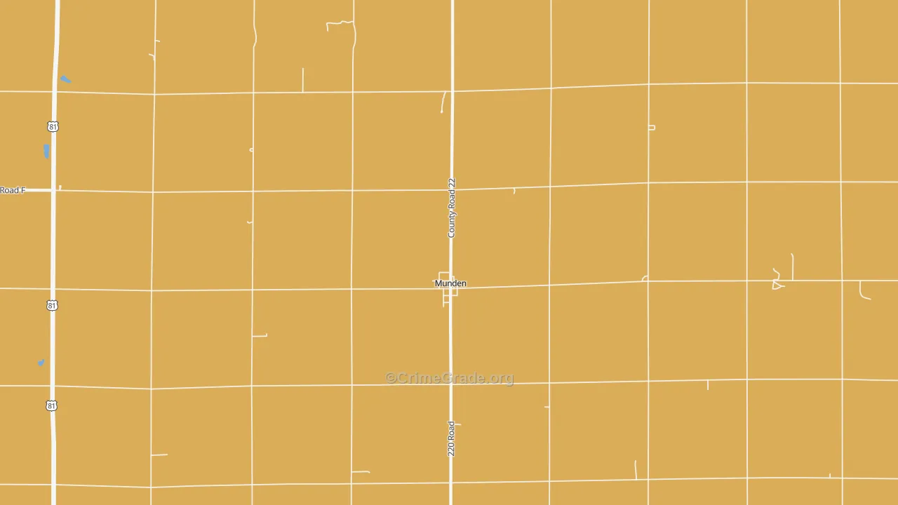 66959, KS Map of Theft Rates