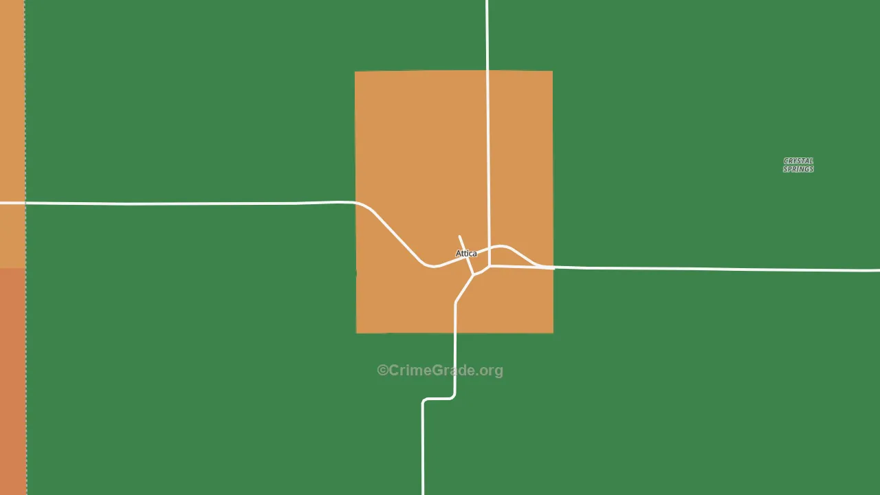 67009, KS Map of Theft Rates