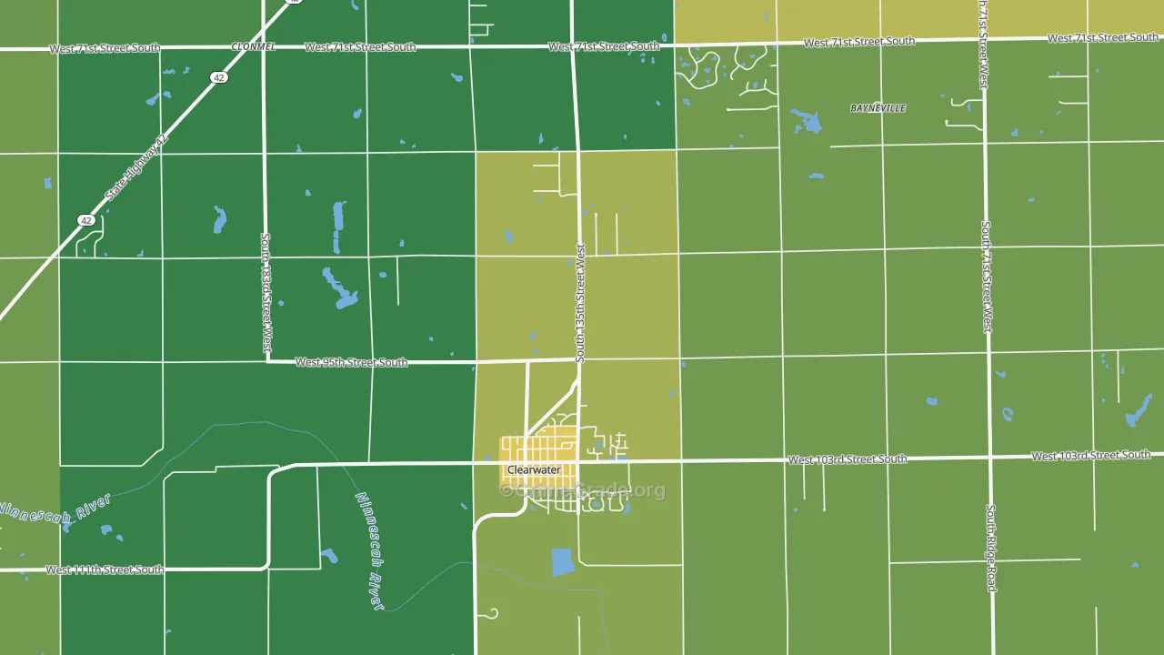 67026, KS Map of Theft Rates