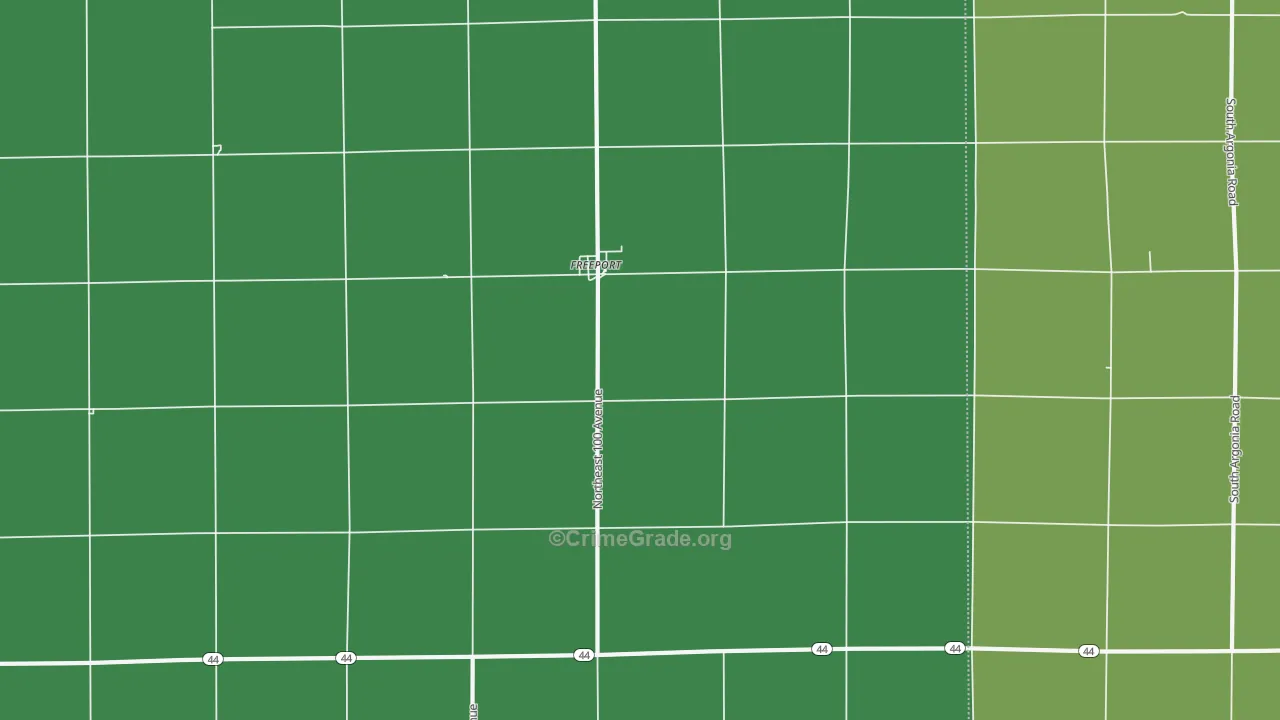 67049, KS Map of Theft Rates