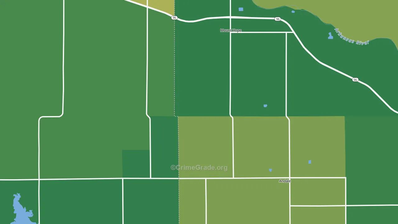 67108, KS Map of Theft Rates