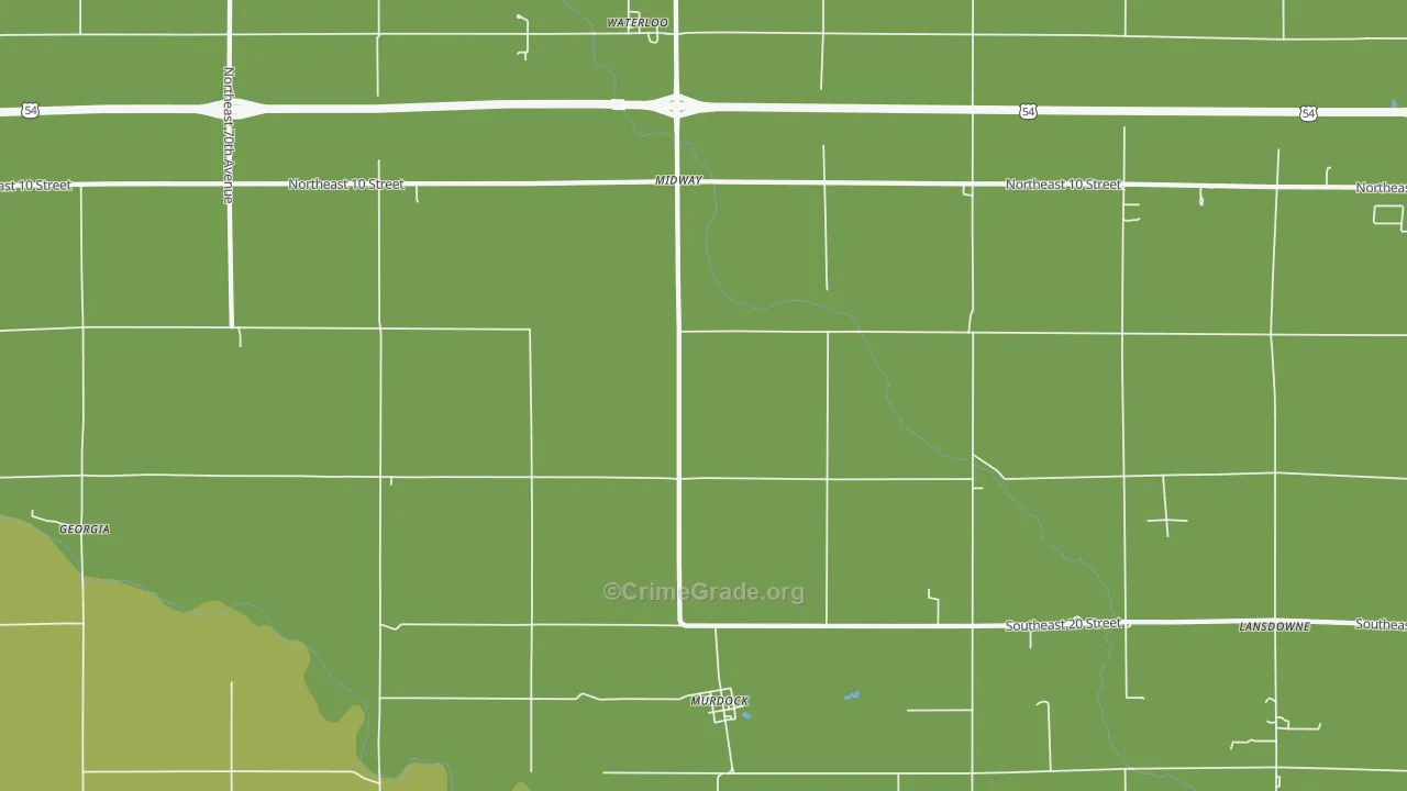 67111, KS Map of Theft Rates