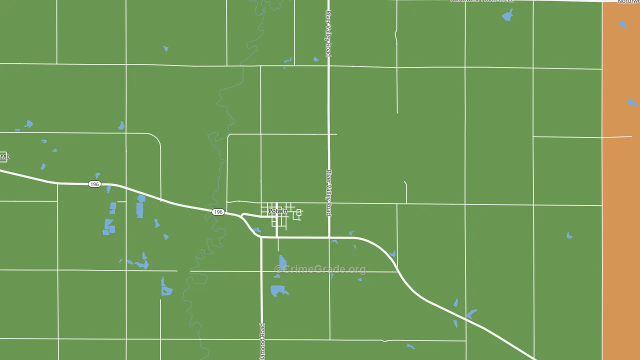 67123, KS Map of Theft Rates