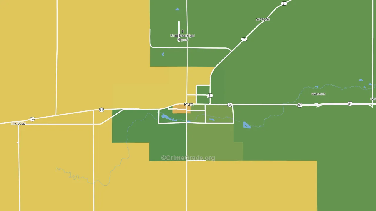 67124, KS Map of Theft Rates