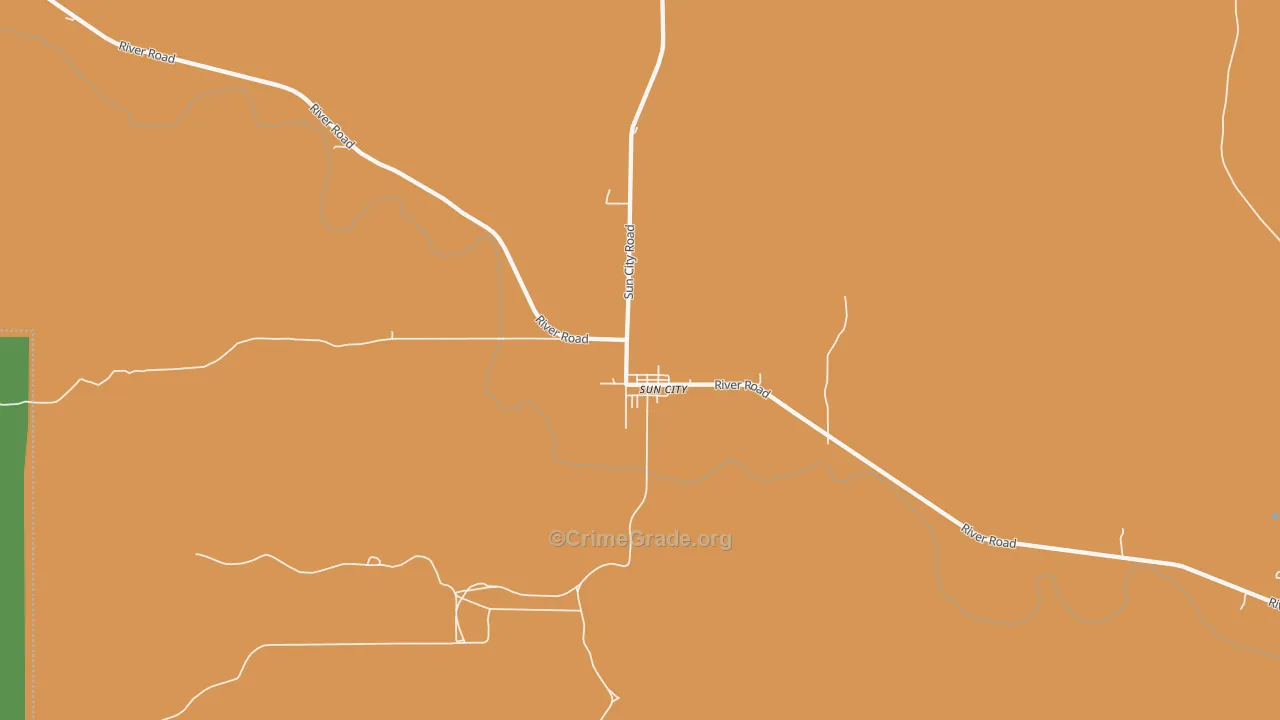 67143, KS Map of Theft Rates