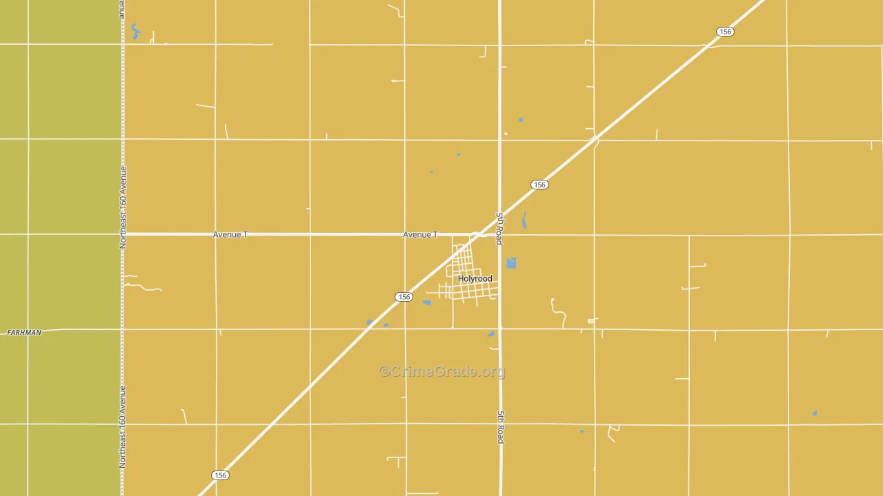 67450, KS Map of Theft Rates