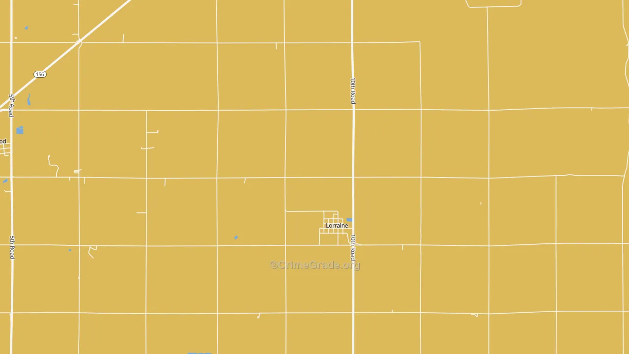 67459, KS Map of Theft Rates