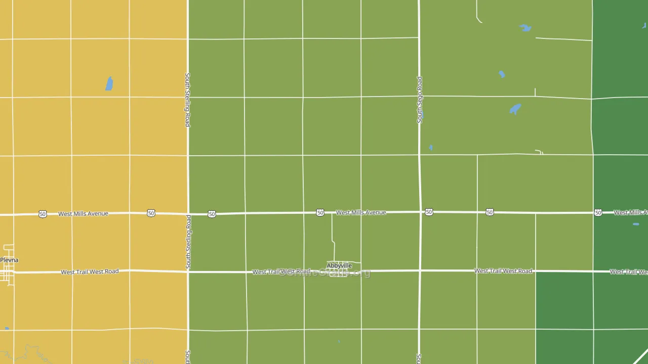 67510, KS Map of Theft Rates