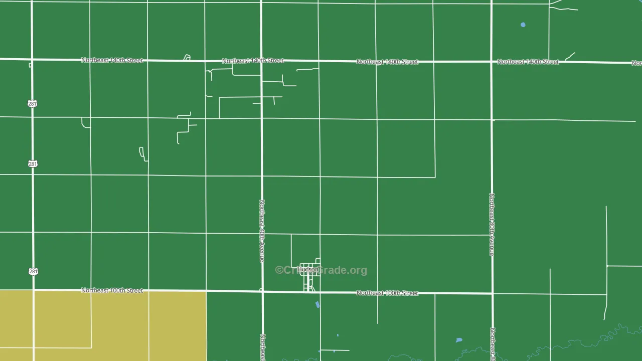 67545, KS Map of Theft Rates
