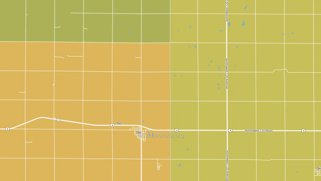 67565, KS Map of Theft Rates