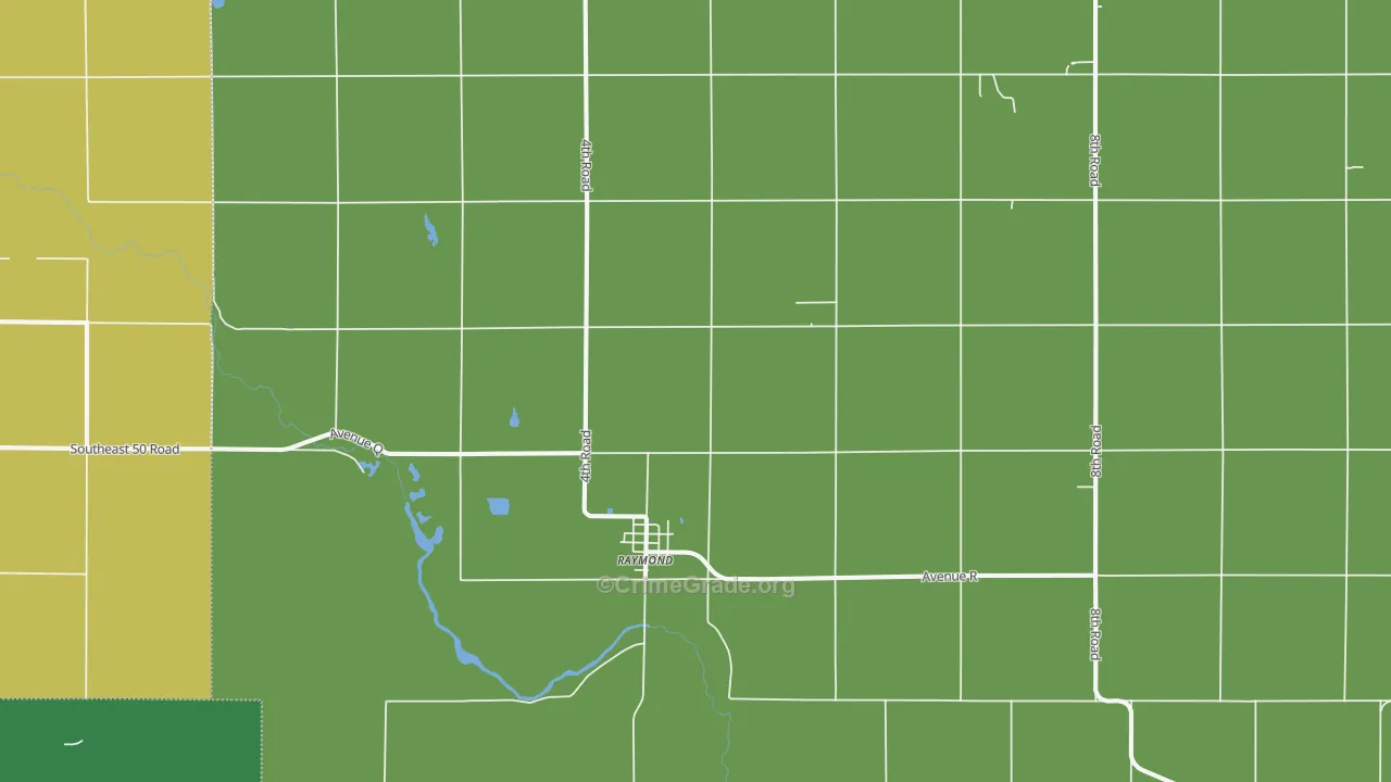 67573, KS Map of Theft Rates