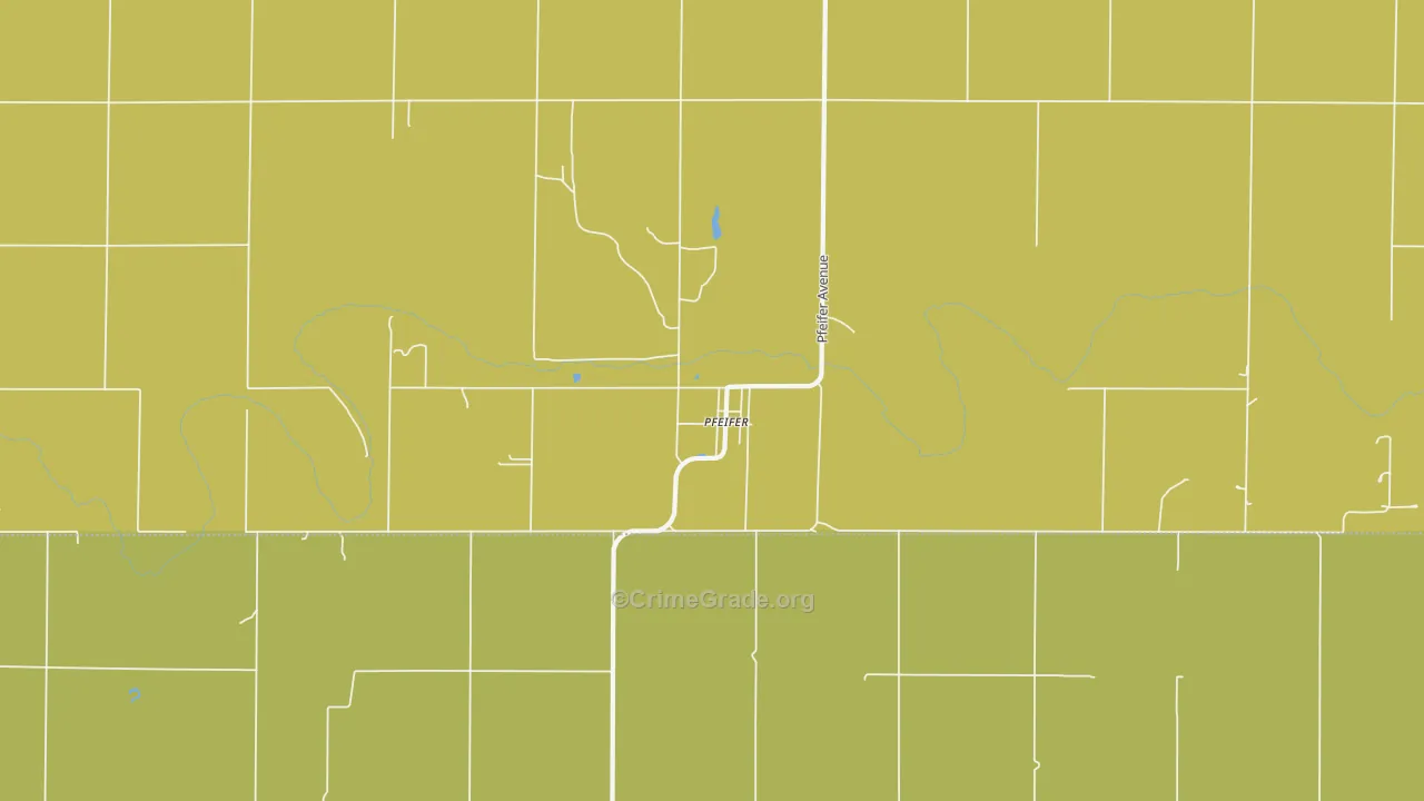 67660, KS Map of Theft Rates