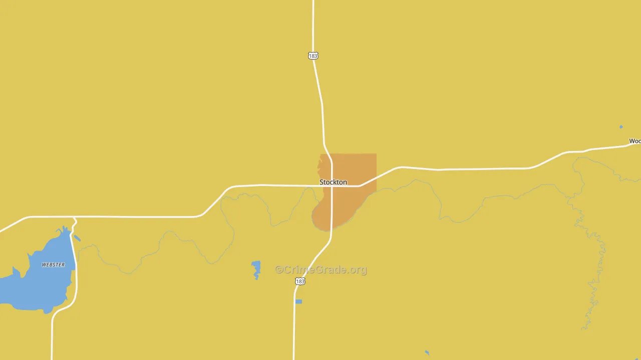 67669, KS Map of Theft Rates