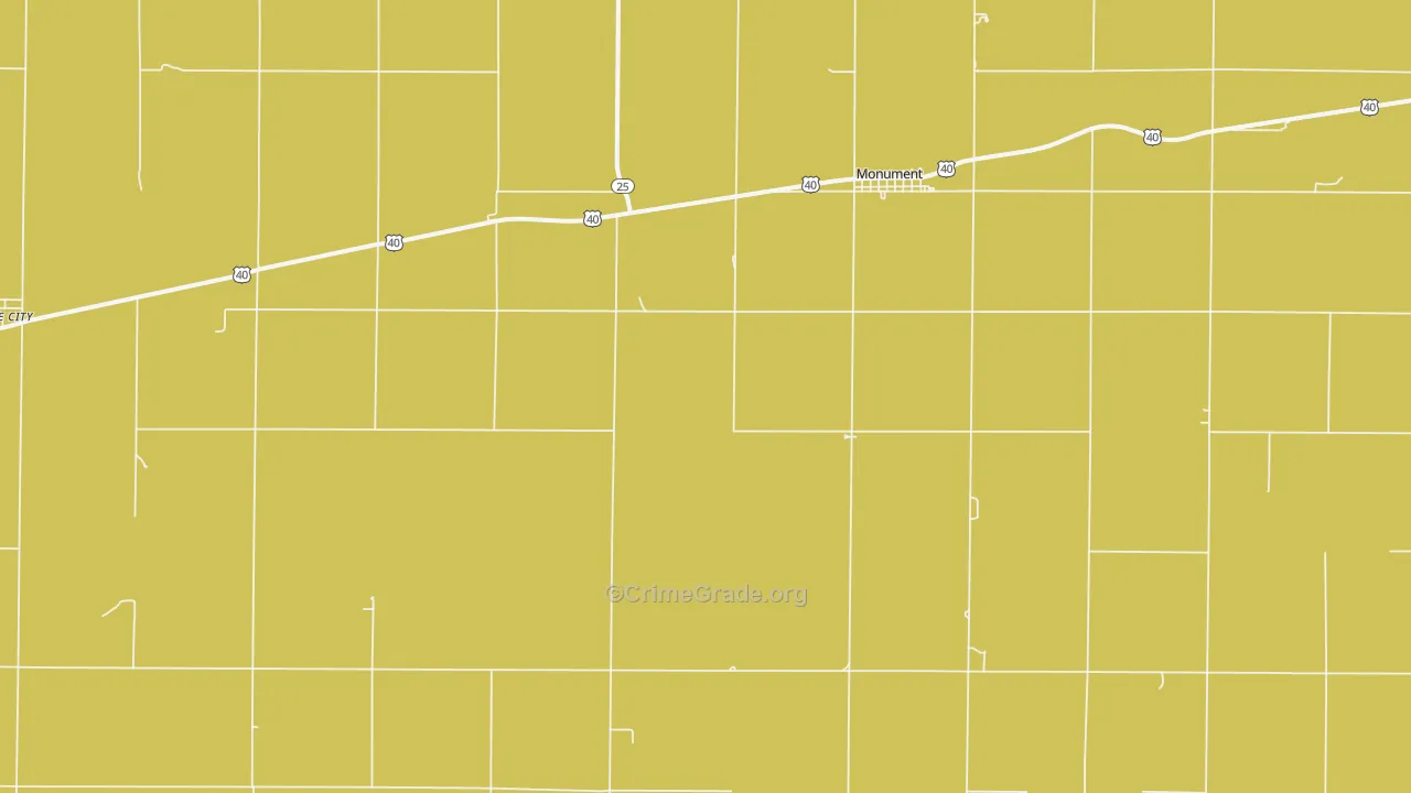 67747, KS Map of Theft Rates