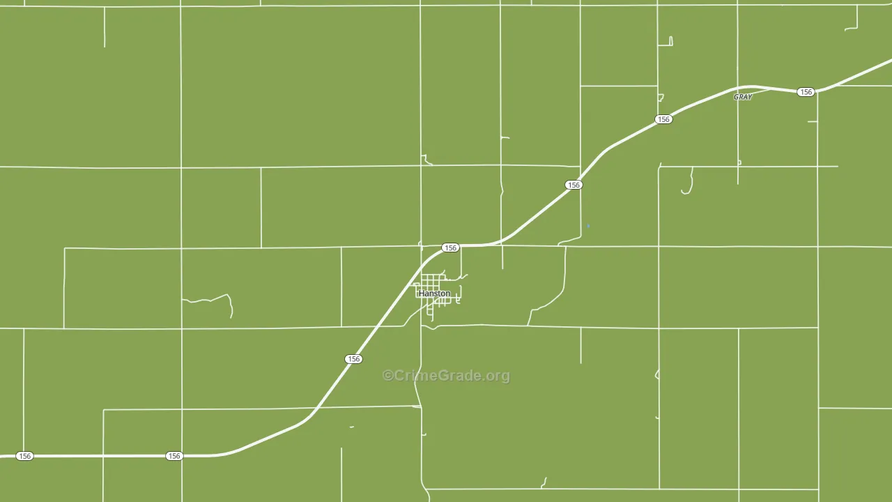 67849, KS Map of Theft Rates