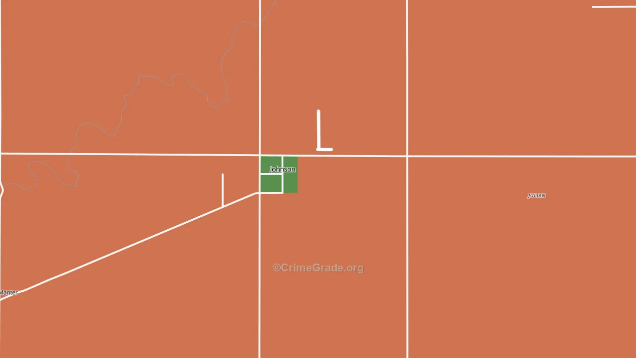 67855, KS Map of Theft Rates
