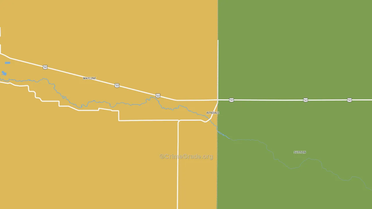 67857, KS Map of Theft Rates