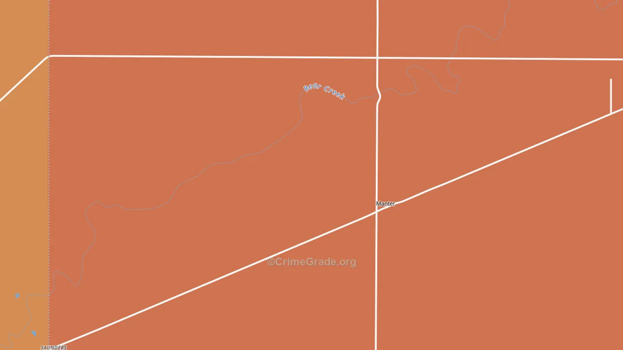 67862, KS Map of Theft Rates