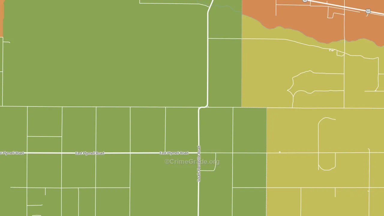 67868, KS Map of Theft Rates