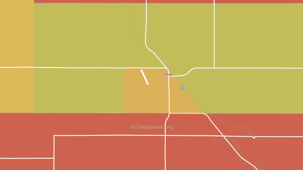 68047, NE Map of Theft Rates