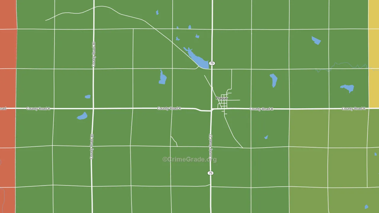 68050, NE Map of Theft Rates