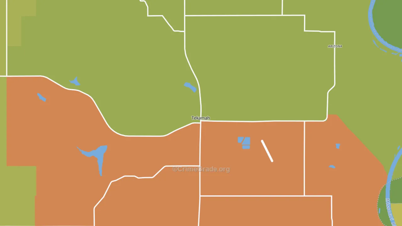 68061, NE Map of Theft Rates